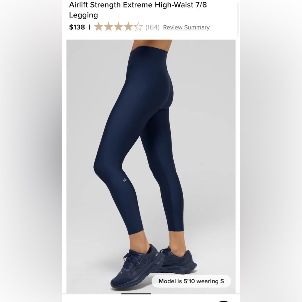 Airlift Strength Extreme High-Waist 7/8 Legging XXS